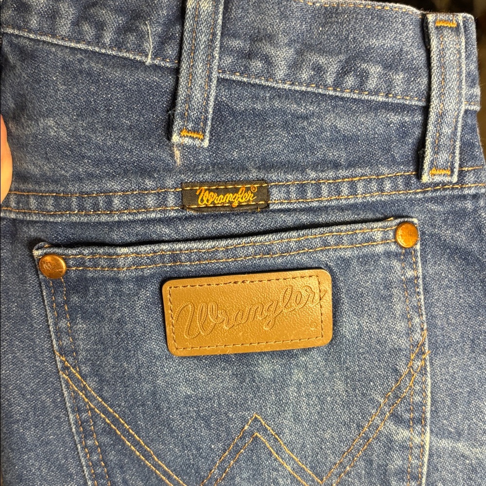 🛑LAST CHANCE🛑 WRANGLER Straight Leg Jeans 30x33 BUY NOW - Picture 4 of 6